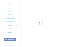 Tablet Screenshot of healydental.com